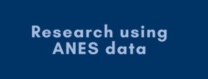 Research using ANES data